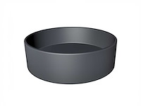 Xenz - al8405-05 - waskom antraciet mat 40 cm - afbeelding 1 van  5