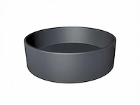 Xenz - al8405-05 - waskom antraciet mat 40 cm