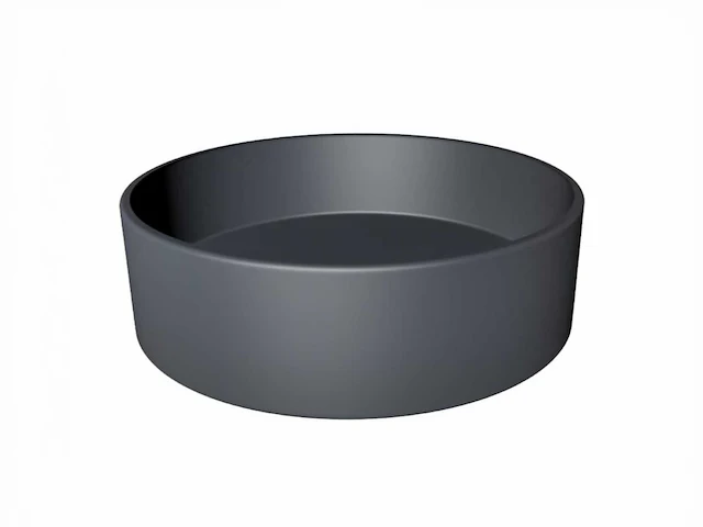 Xenz - al8405-05 - waskom antraciet mat 40 cm - afbeelding 1 van  5