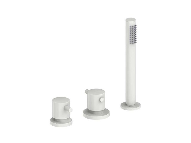 Xenz - cn5310-03 - 3 gats badrandcombinatie thermostatisch wit mat (v2) - afbeelding 1 van  8