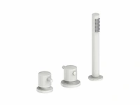 Xenz - cn5310-03 - 3 gats badrandcombinatie thermostatisch wit mat (v2)