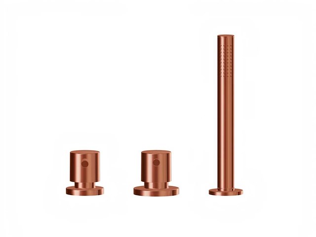 Xenz - cn5310-91 - 3 gats badrandcombinatie thermostatisch oud koper v2 - afbeelding 2 van  8