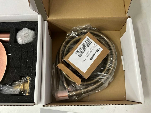 Xenz - du5425-p-91 - basisset inbouwthermostaat en doucheslang oud koper met tec-box - afbeelding 5 van  8