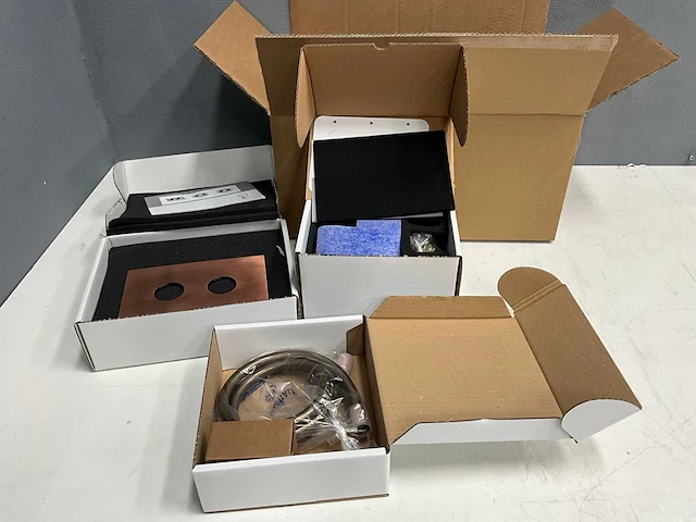 Xenz - du5426-p-91 - basisset inbouwthermostaat en doucheslang oud koper met tec-box - afbeelding 1 van  6