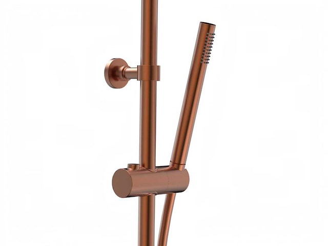 Xenz - du5476-91 - douche opbouwset (telescopisch) oud koper - afbeelding 3 van  8