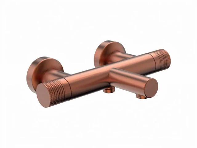 Xenz - es5838-91 - bad thermostaatkraan oud koper - afbeelding 1 van  1