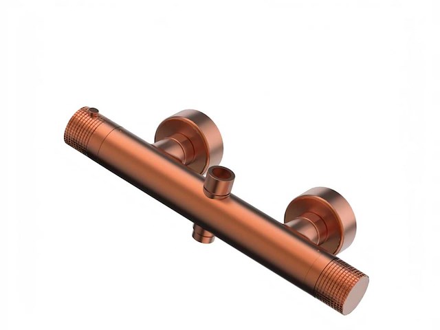 Xenz - es5876-91 - douche opbouwset (telescopisch) oud koper - afbeelding 2 van  8