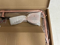 Xenz - es5876-91 - douche opbouwset (telescopisch) oud koper - afbeelding 7 van  8