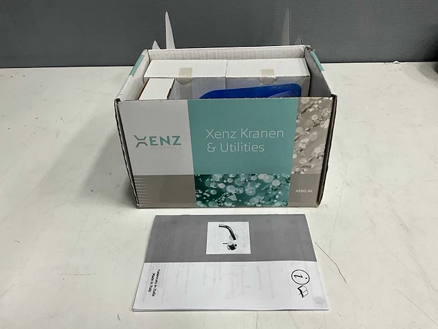 Xenz - es5891-91 - inbouwwastafelkraan oud koper - afbeelding 2 van  2