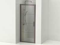 Xenz - lp501-115-71 - draaideur 90 (omkeerbaar) grijs glas - afbeelding 3 van  5