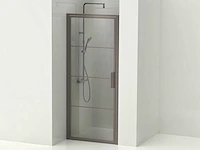 Xenz - lp501-115-71 - draaideur 90 (omkeerbaar) grijs glas - afbeelding 3 van  5