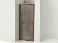 Xenz - lp501-120-61 - draaideur 90 (omkeerbaar) brons glas - afbeelding 3 van  5