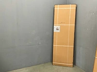 Xenz - lp502-115-71 - deur aan zijdeel 120 (omkeerbaar) grijs glas - afbeelding 4 van  5