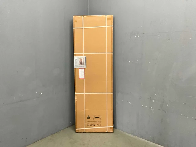 Xenz - lp502-120-61 - deur aan zijdeel 120 (omkeerbaar) brons glas - afbeelding 6 van  6