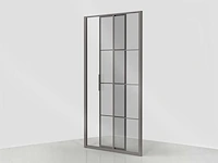Xenz - lp503-115-71 - schuifdeur soft close 120 rechts grijs glas