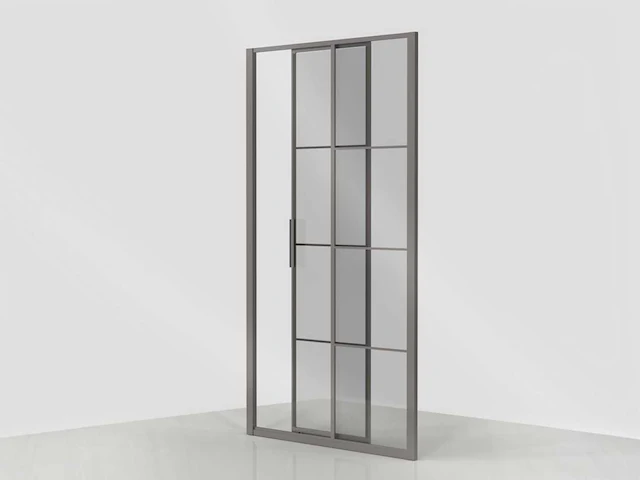 Xenz - lp503-115-71 - schuifdeur soft close 120 rechts grijs glas - afbeelding 1 van  4