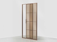 Xenz - lp503-120-61 - schuifdeur soft close 120 rechts brons glas