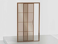 Xenz - lp504-120-61 - schuifdeur soft close 120 links brons glas brons