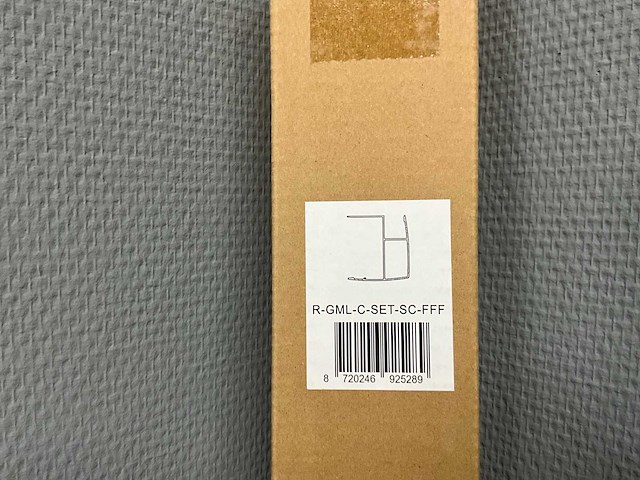 Xenz - lp598-71 - ombouwset soft close naar hoek grafiet profiel - afbeelding 2 van  2