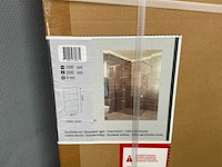 Xenz - lp603-120-61 - zijwand vrijstaand of icm deur in hoek brons glas - afbeelding 4 van  5