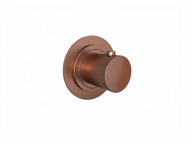 Xenz - pu5492-91 - inbouw stopkraan oud koper - afbeelding 1 van  1