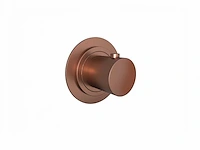 Xenz - pu5492-91 - inbouw stopkraan oud koper