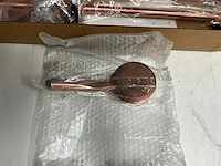 Xenz - pu5960-91 - glijstangset met geïntegreerde wandinlaat oud koper - afbeelding 3 van  4