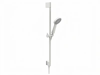 Xenz - pu5961-03 - glijstangset met geïntegreerde wandinlaat wit mat