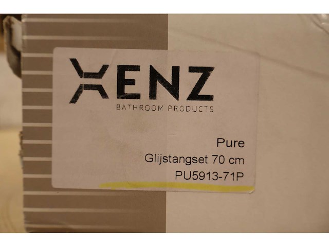 Xenz - pure - glijstangset met handdouche - afbeelding 4 van  7