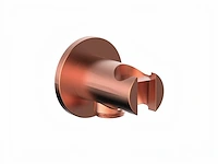Xenz - px204-91 - handdouchehouder met wandinlaat tbv handdoucheset oud koper