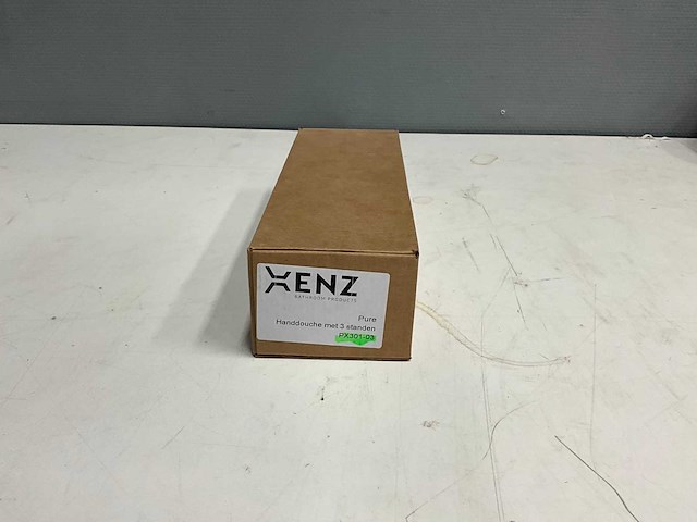 Xenz - px301-03 - handdouche abs 3 standen wit mat - afbeelding 3 van  3
