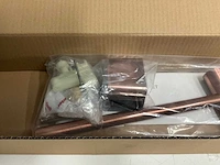 Xenz - px304-91 - glijstangset met geintegreerde inlaat oud koper - afbeelding 3 van  5