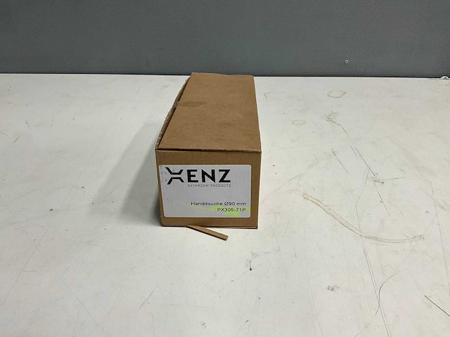 Xenz - px305-71p - handdouche messing 1 stand pvd geborsteld grafiet - afbeelding 4 van  4