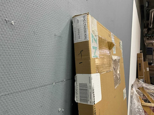 Xenz - sps4200-kal - rechthoekige spiegel met 2 verlichtingsbanen - afbeelding 1 van  6