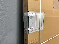 Xenz - vm-502-29 - douchedeur met afdichtprofiel. beslag en handgreep zwart mat - afbeelding 4 van  4