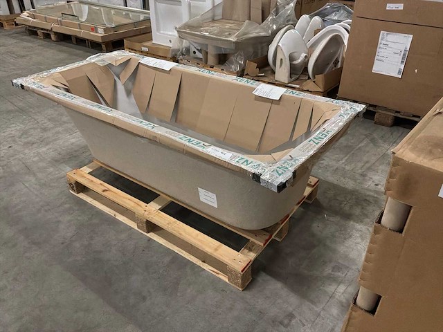 Xenz aruba 170x75 douchebad - afbeelding 2 van  4