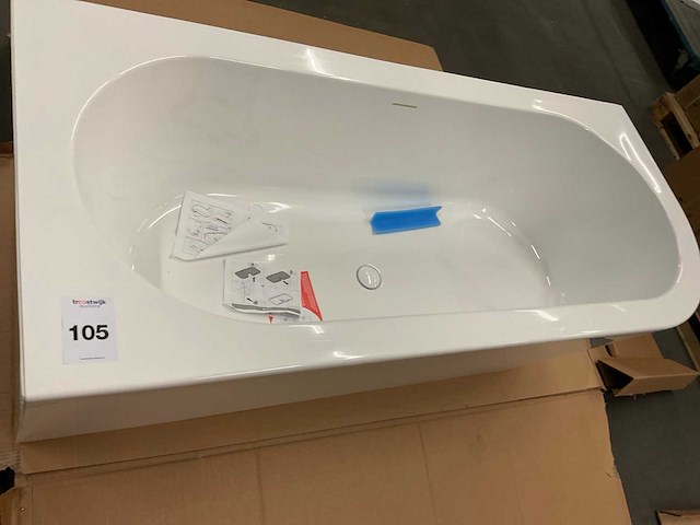 Xenz charley links halfvrijstaand ligbad - afbeelding 3 van  8