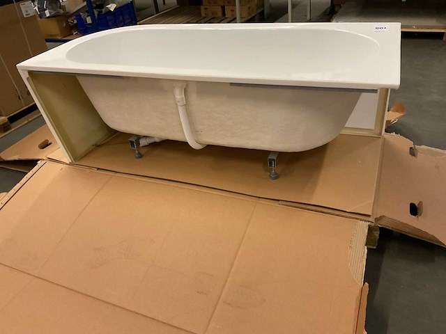 Xenz charley links halfvrijstaand ligbad - afbeelding 5 van  8