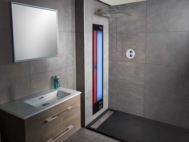 Xenz feel good shower fs6020-zw-4 ir-uv-180 wellness shower - afbeelding 3 van  6