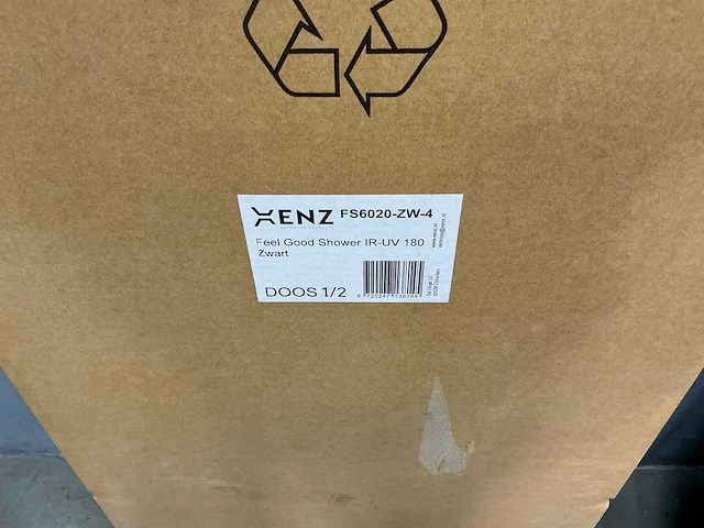 Xenz feel good shower fs6020-zw-4 ir-uv-180 wellness shower - afbeelding 4 van  6