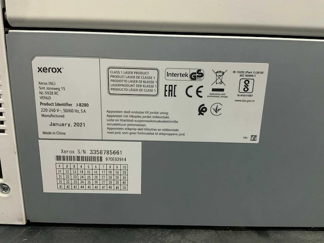 Xerox - versalink c400 - laserprinter (2x) - afbeelding 10 van  12