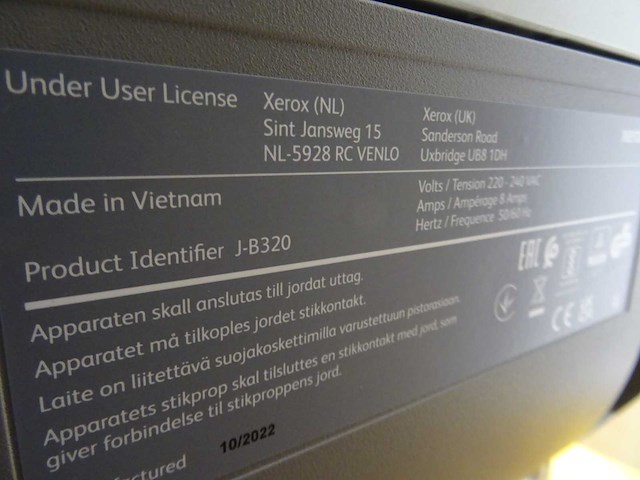 Xerox - versalink c7000 - multifunctional - afbeelding 3 van  3