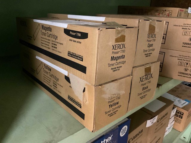Xerox 7760 toner cartridge (4x) - afbeelding 1 van  2