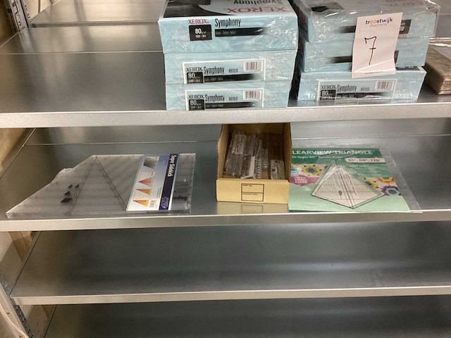 Xerox a4 papier 3000x + diverse linialen en geodriehoeken - afbeelding 5 van  5