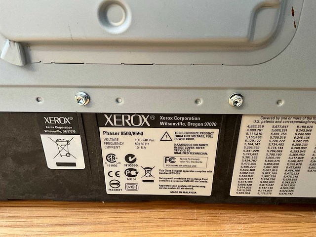 Xerox phaser 8500 printer - afbeelding 8 van  11