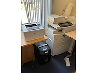 Xerox workcentre 4150 + hp lser jet pro + rexel papierversnipperaar - afbeelding 1 van  5