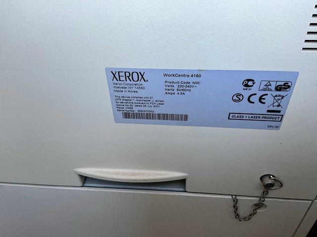 Xerox workcentre 4150 + hp lser jet pro + rexel papierversnipperaar - afbeelding 2 van  5