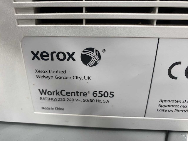 Xerox workcentre 6505 - multifunctionele printer - afbeelding 3 van  11