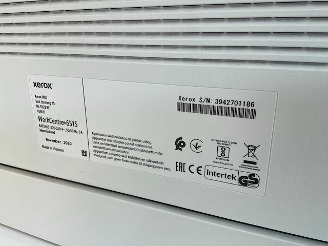 Xerox workcentre 6515 multifunctional - afbeelding 5 van  6