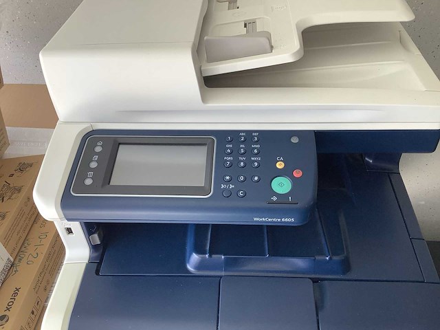 Xerox workcentre 6605 inclusief accessoires laserprinter - afbeelding 4 van  4